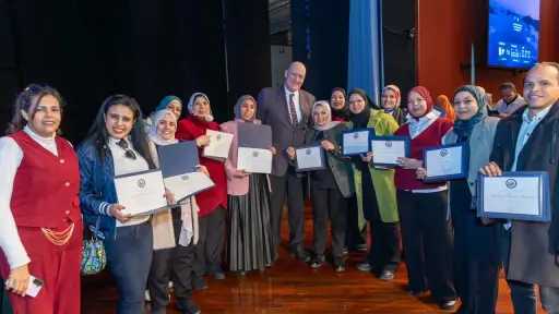 السفارة الأمريكية بالقاهرة تحتفل بالذكرى العاشرة لبرنامج إعداد... السفارة الأمريكية بالقاهرة تحتفل بالذكرى العاشرة لبرنامج إعداد المعلمين في اللغة الإنجليزية