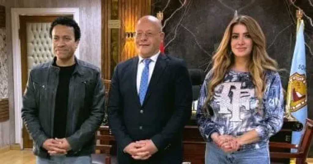 لقاء سويدان وسامح حسين أعضاء تحكيم مهرجان تياترو للمسرح الجامعى فى سوهاج