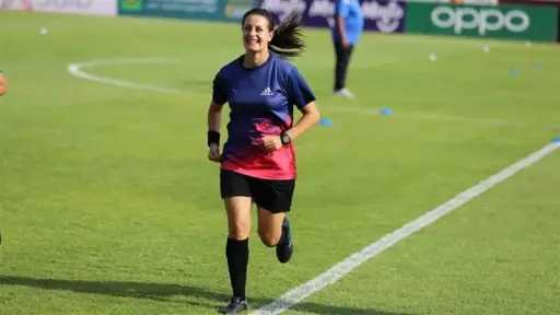 شاهندة المغربي تشارك في معسكر المحكمات المرشحات لكأس... شاهندة المغربي تشارك في معسكر المحكمات المرشحات لكأس العالم للسيدات