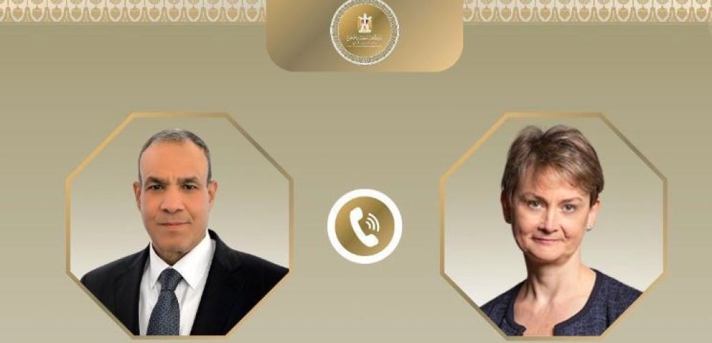 وزير الخارجية ونظيرته البريطانية