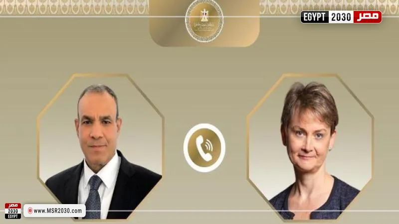 وزير الخارجية ونظيرته البريطانية