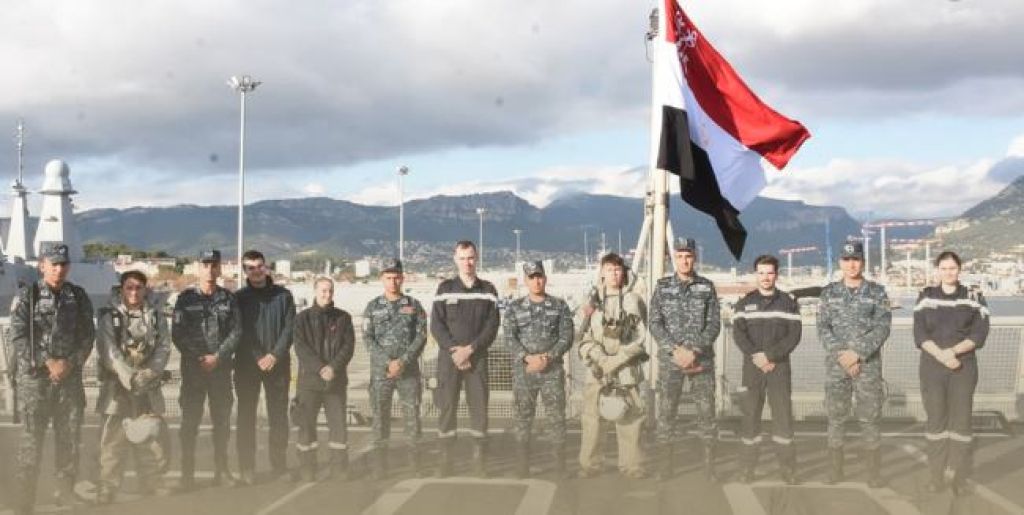 التدريب البحرى المشترك المصرى الفرنسى كليوباترا - 2025