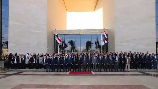 وزير العدل يشهد أداء اليمين القانونية للأعضاء الجدد... وزير العدل يشهد أداء اليمين القانونية للأعضاء الجدد بمصلحة الشهر العقاري