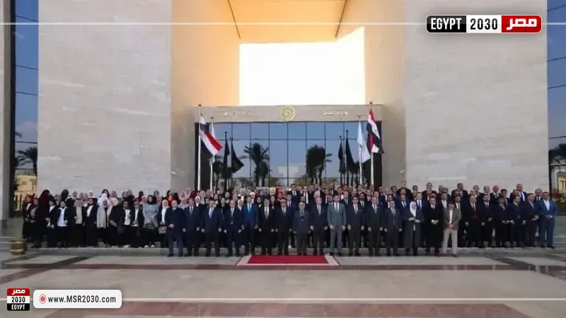 وزير العدل يشهد أداء اليمين القانونية للأعضاء الجدد بمصلحة الشهر العقاري