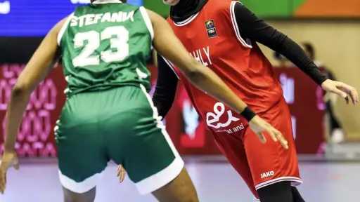 بطولة إفريقيا لسيدات السلة| ميرال أشرف: التتويج باللقب... بطولة إفريقيا لسيدات السلة| ميرال أشرف: التتويج باللقب هو الأهم في مسيرتي