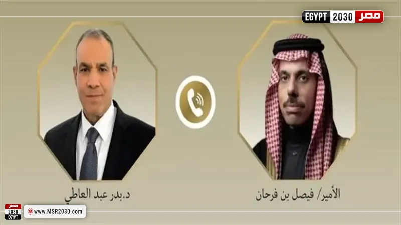 وزير الخارجية ونظيره السعودي