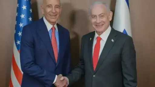 المبعوث الأمريكي لسوريا بعد لقاء نتنياهو: اجتماع بناء... المبعوث الأمريكي لسوريا بعد لقاء نتنياهو: اجتماع بناء من أجل السلام والاستقرار في المنطقة