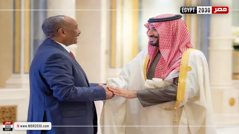 محمد بن سلمان يبحث مع البرهان جهود تحقيق الأمن في السودان