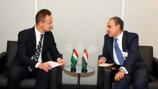 اتصال هاتفي بين وزير الخارجية ونظيره المجري اتصال هاتفي بين وزير الخارجية ونظيره المجري