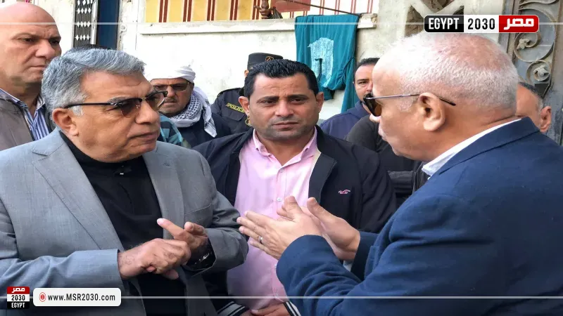 جانب من جولة محافظ الدقهلية