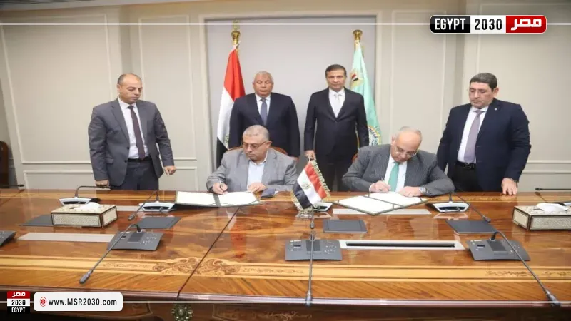 وزير الزراعة ومحافظ الوادي الجديد