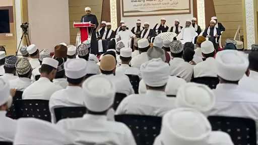 تكريم مفتي الهند أبو بكر أحمد المسليار لعلماء وأئمة الهند خريجي أكاديمية الأزهر العالمية