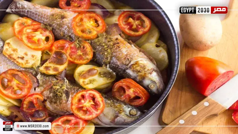 سمك بالبطاطس 