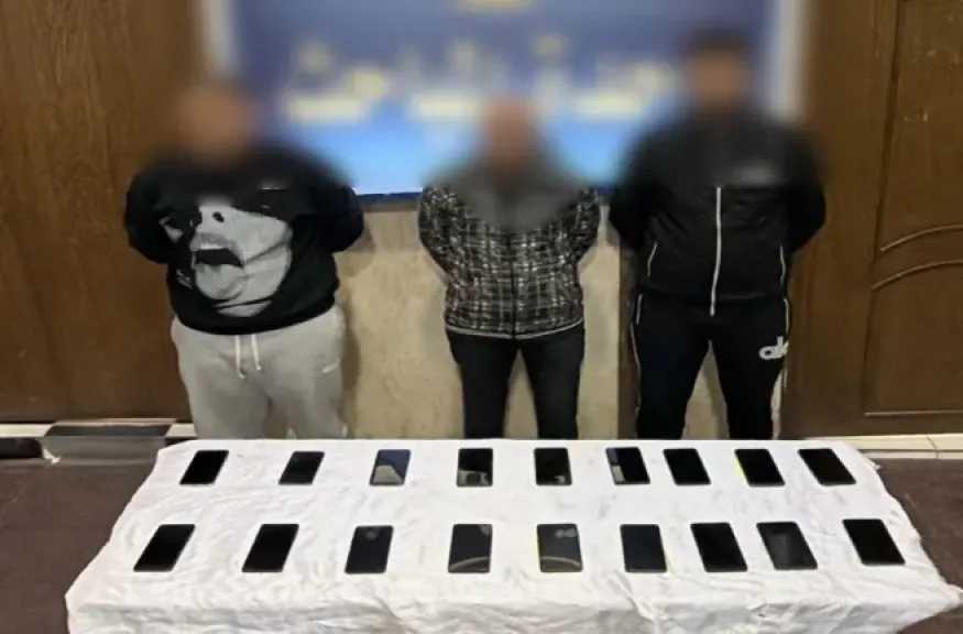 ضبط تشكيل عصابي لسرقات الهواتف بالإسكندرية