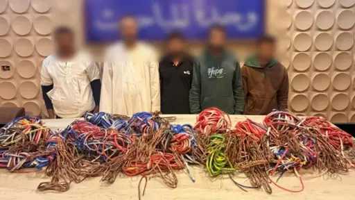 ضبط 4 أشخاص سرقوا وحدات سكنية تحت الإنشاء... ضبط 4 أشخاص سرقوا وحدات سكنية تحت الإنشاء بمدينة بدر