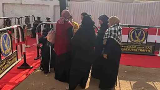 توافد الناخبين على لجان الخصوص في جولة إعادة انتخابات النواب بالقليوبية