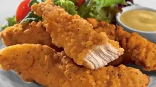 طريقة عمل صدور الدجاج المقرمش الستربس طريقة عمل صدور الدجاج المقرمش الستربس