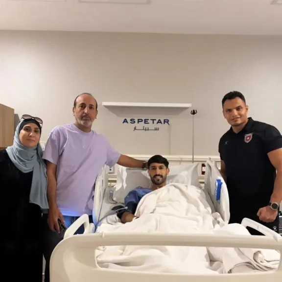 ضربة قوية للأردن والعربي.. النعيمات يجرى عملية جراحية في الركبة