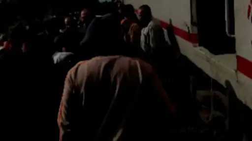 خروج عربة من قطار طنطا – القاهرة بمحطة الحامول دون إصابات