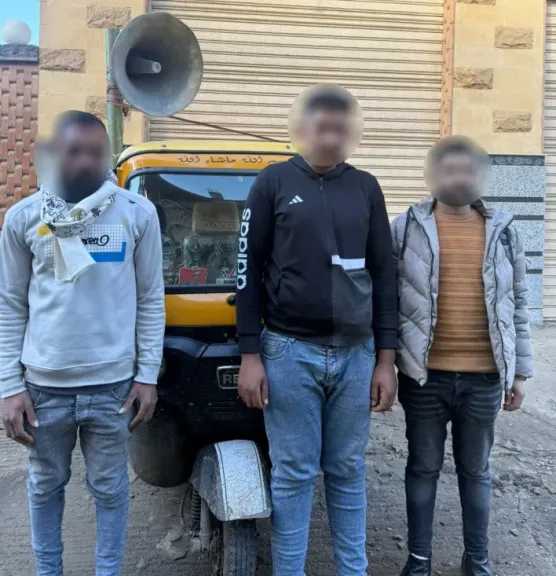 ضبط أشخاص يديرون حملة دعاية مخالفة في سيدى سالم بكفر الشيخ