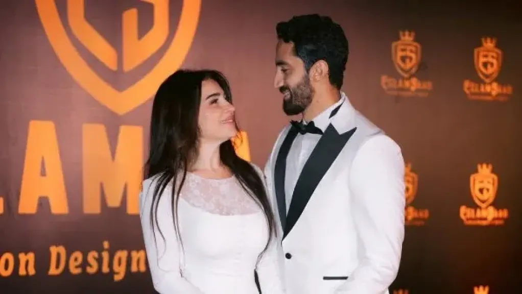 مي عز الدين وأحمد تيمور