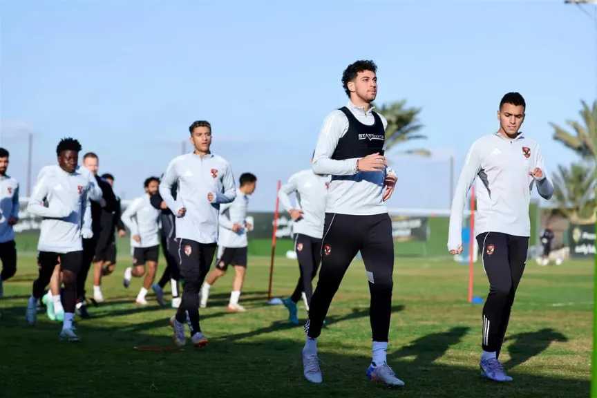 الأهلي يواصل استعداداته لمواجهة سيراميكا كليوباترا في كأس عاصمة مصر