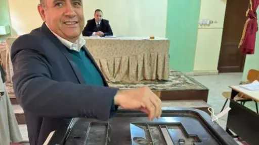 النائب أسامة مدكور عقب الإدلاء بصوته بجولة الإعادة: المشاركة الواسعة تعكس وعي المصريين واستكمال بناء المؤسسات الدستورية