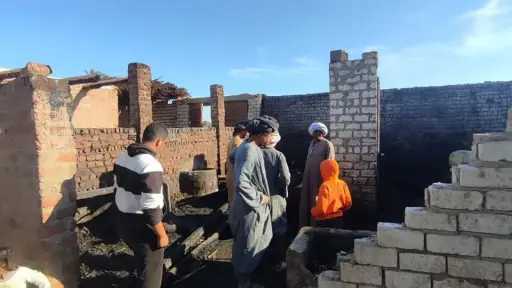 حريق يلتهم رؤوس ماشية في قرية الجبيرات بسوهاج حريق يلتهم رؤوس ماشية في قرية الجبيرات بسوهاج