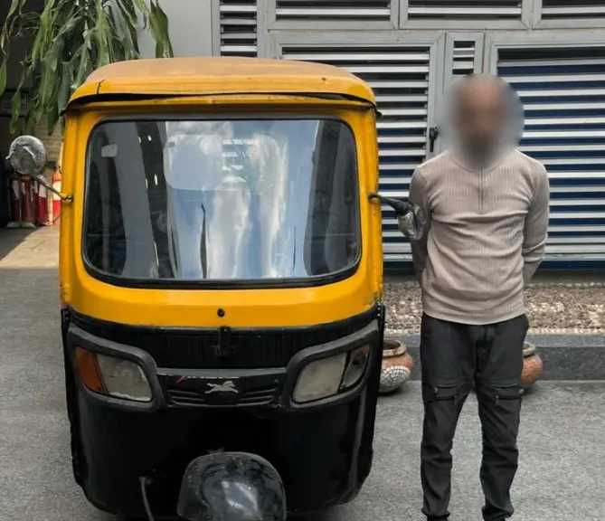 ضبط سائق توك توك بالغربية دهس سيدة أثناء عبورها الطريق