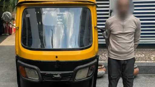 ضبط سائق توك توك بالغربية دهس سيدة أثناء عبورها الطريق