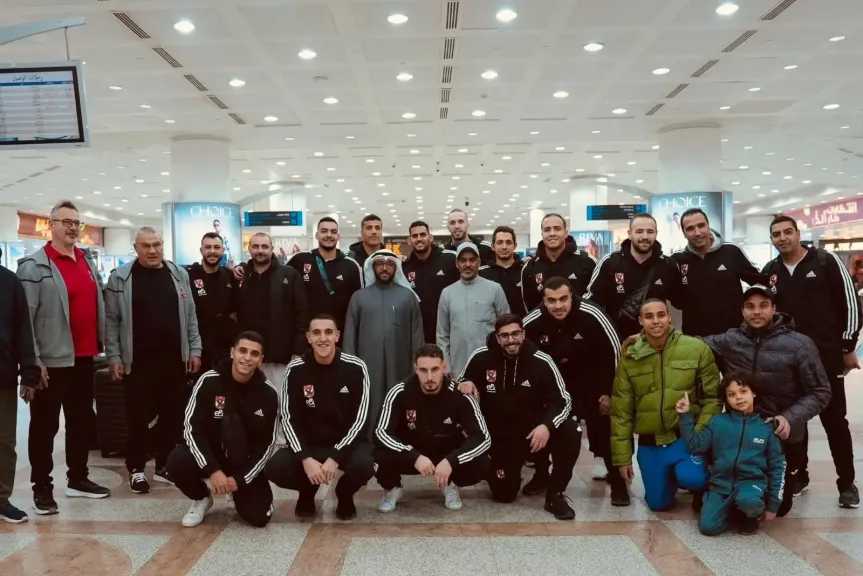 كرة ماء الأهلي| بعثة الفريق تصل الكويت استعدادًا للمشاركة في البطولة العربية