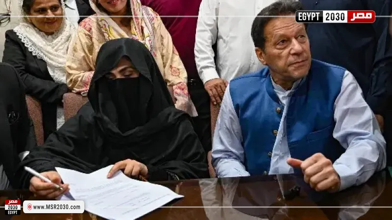 عمران خان وزوجته