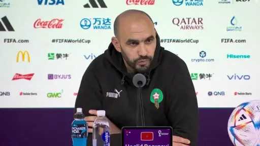 الركراكي: المغرب مرشح قوي للقب أمم إفريقيا ومفتاح الفوز احترام الخصم