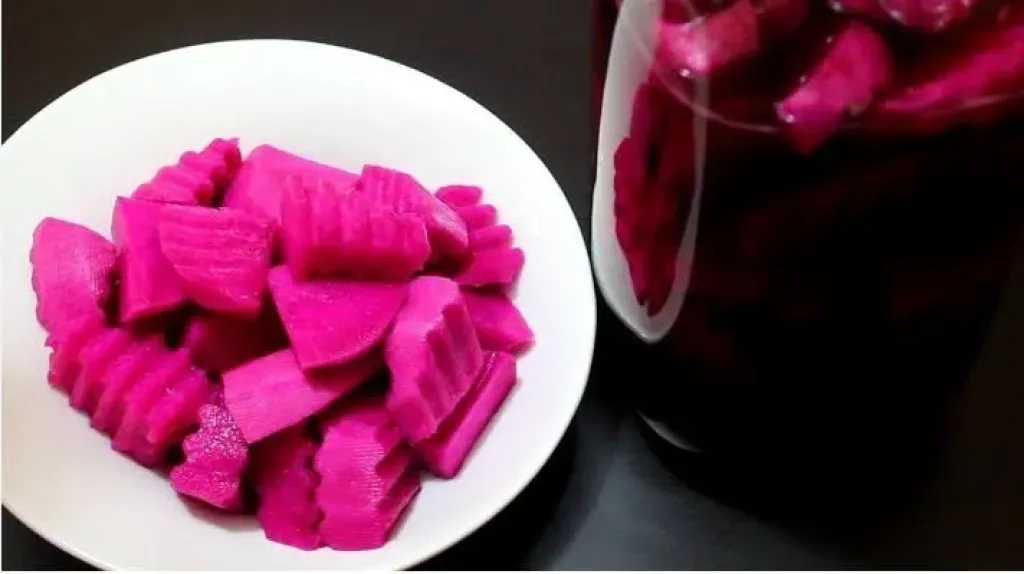 طريقة عمل اللفت المخلل في المنزل