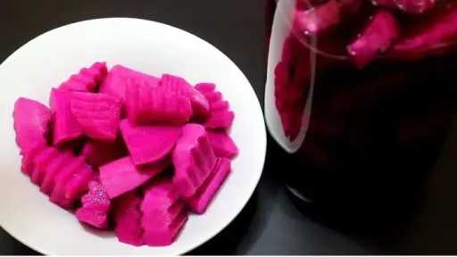 طريقة عمل اللفت المخلل في المنزل