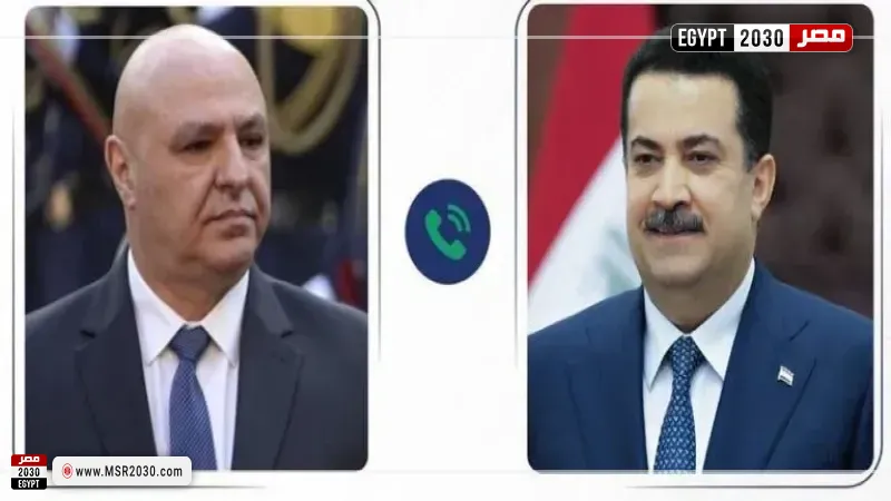 مباحثات السوداني وعون