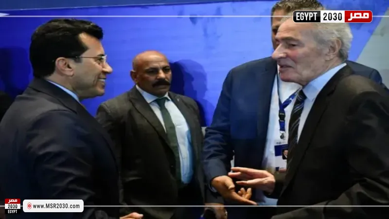 حسن مصطفى رئيس الاتحاد الدولي لكرة اليد