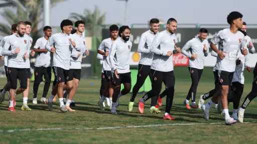 كواليس مران الأهلي استعدادًا لمواجهة غزل المحلة في كأس عاصمة مصر