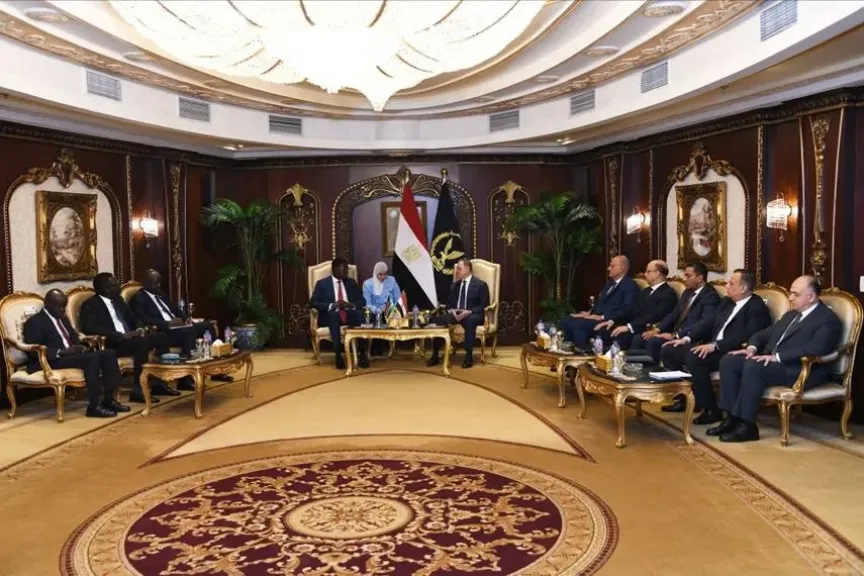 وزير الداخلية يستقبل وزير خارجية جنوب السودان