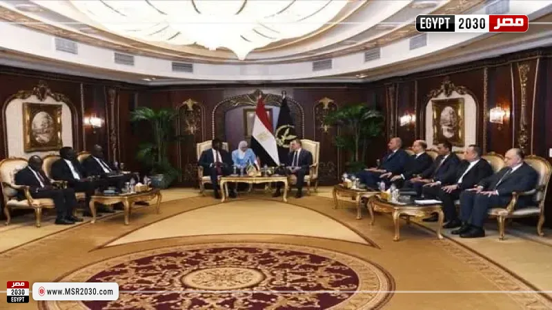 وزير الداخلية يستقبل وزير خارجية جنوب السودان ويؤكد الحرص على دعم التعاون
