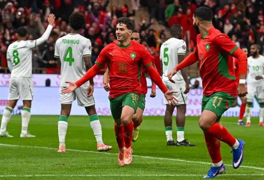 إبراهيم دياز يتوج بجائزة رجل مباراة المغرب وجزر القمر في افتتاح أمم إفريقيا