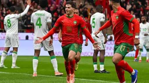 إبراهيم دياز يتوج بجائزة رجل مباراة المغرب وجزر القمر في افتتاح أمم إفريقيا