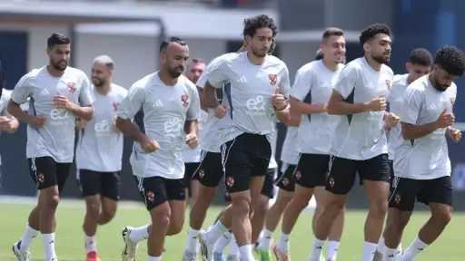 الأهلي يواصل استعداداته لمواجهة غزل المحلة في كأس الرابطة