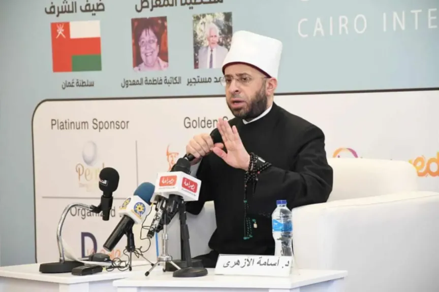 وزير الأوقاف مناقشا لرسالة ماجستير بالمعهد العالي للدراسات الإسلامية