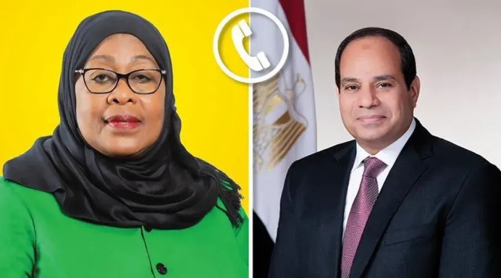 الرئيس السيسي يهنئ رئيسة تنزانيا بولاية ثانية ويؤكد تعزيز الشراكة الاقتصادية والاستثمارية