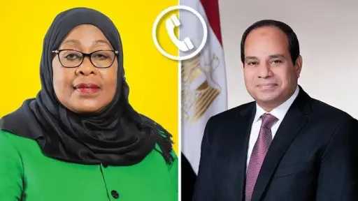 الرئيس السيسي يهنئ رئيسة تنزانيا بولاية ثانية ويؤكد تعزيز الشراكة الاقتصادية والاستثمارية