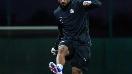 عمر مرموش أفضل لاعب بمباراة مصر وزيمبابوي في أمم إفريقيا