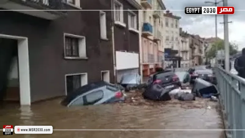 الفيضانات تضرب مناطق بجنوب فرنسا