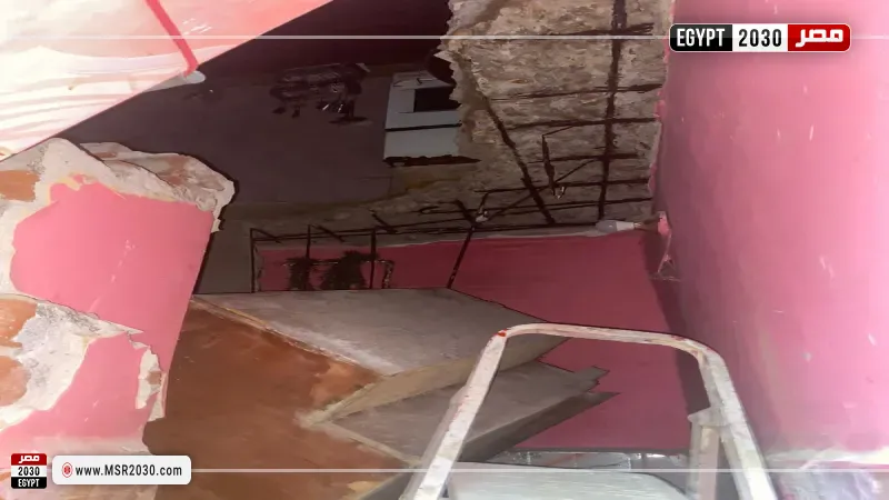 سقوط جزء من سقف مطبخ وحمام يهدد سكان الزاوية الحمراء