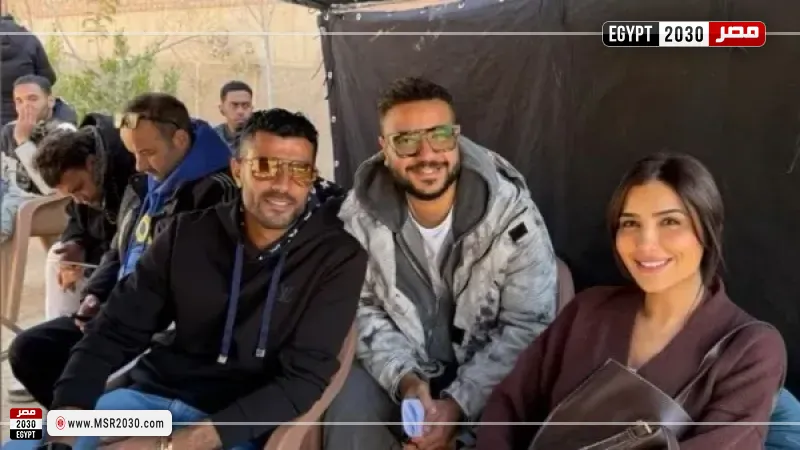 محمد سامي ومي عمر 